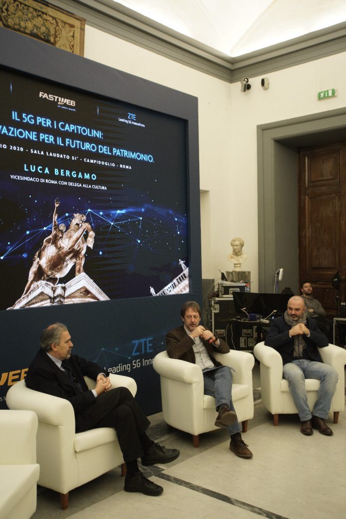 #Roma5G: tecnologia al servizio del patrimonio artistico e culturale