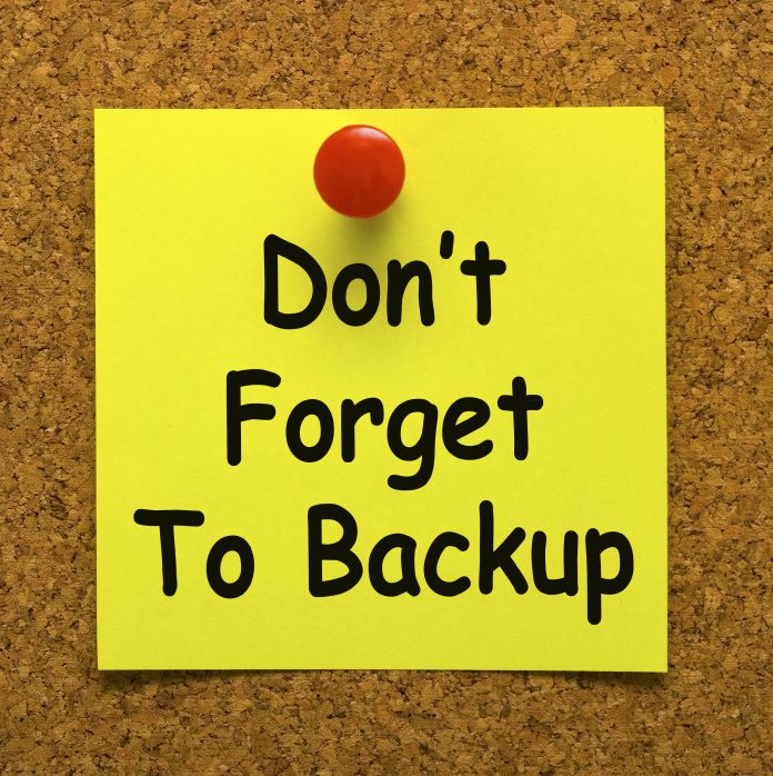 fare il backup fare il backup
