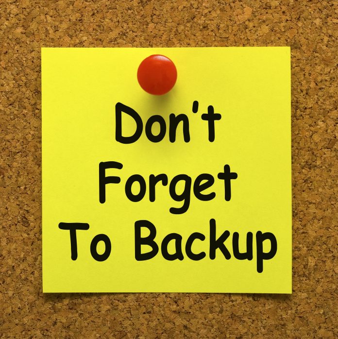 fare il backup