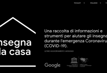 Il sostegno di Google la didattica a distanza