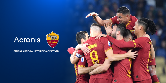 Acronis AS Roma Launch banner_640x320 lockup Acronis: nuova partnership con AS Roma