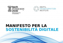 Manifesto per la Sostenibilità Digitale firmato dalla ViceMinistra all’Istruzione Anna Ascani Manifesto per la Sostenibilità Digitale