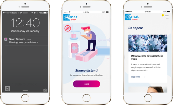 image001 Smart Beacon lancia COSTANZA – la App per la distanza