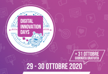 Digital Innovation Days Italy 2020: tante novità per la prima edizione tutta online. Digital Innovation Days Italy 2020v