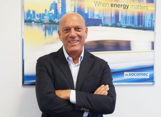 Stefano Costa è il nuovo 4BA Sales & Service Managing Director Italy di Socomec e nuovo Presidente e Amministratore Delegato di Socomec Elettrotecnica.