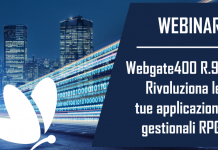 Webgate400 R.9: webinar gratuito il 27 ottobre webinar webgate400 R.9