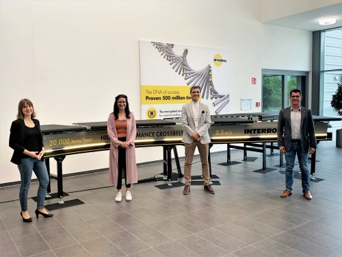 Interroll collabora con l'Università di Scienze Applicate Fontys di Venlo Interroll collabora con l'Università di Scienze Applicate Fontys di Venlo