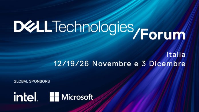 Al via il 12 novembre Dell Technologies Forum 2020