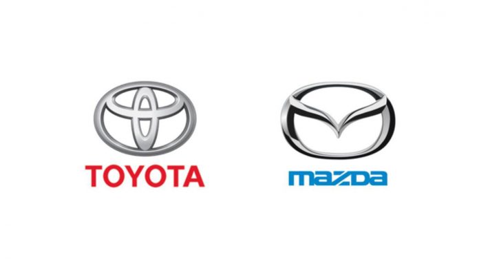 Toyota e Mazda Toyota e Mazda