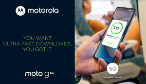 Motorola presenta i nuovi moto g 5G e moto g9 power