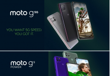 Motorola presenta i nuovi moto g 5G e moto g9 power