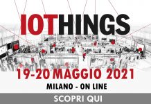 IOTHINGS Spring 2021 il 19-20 Maggio IOTHINGS Spring 2021