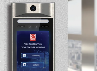 RS PRO: sistema di controllo d'accesso intelligente con termocamera