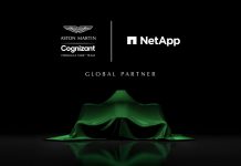 Aston Martin Formula 1 torna in pista col supporto di NetApp Aston Martin Formula 1
