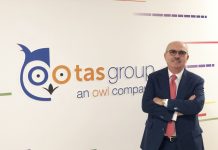 TAS Group cresce del +7,5% rispetto allo scorso anno Valentino Bravi-CEO TAS group