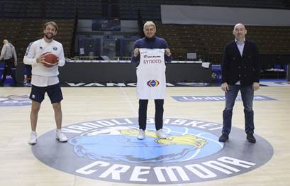 syneto Vanoli Basket Cremona: Syneto sarà lo sponsor 2021