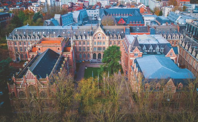 Catho by drone_VF (2560x1582) L'Università di Lille diventa green grazie a Eaton