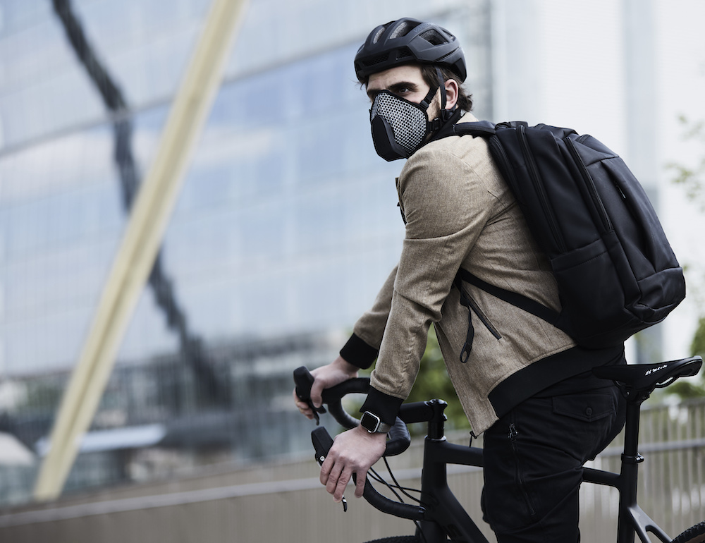 Mascherina Antinquinamento Urban Air 2.0 - Riutilizzabile Con Filtri, Taglia L - Foto 11