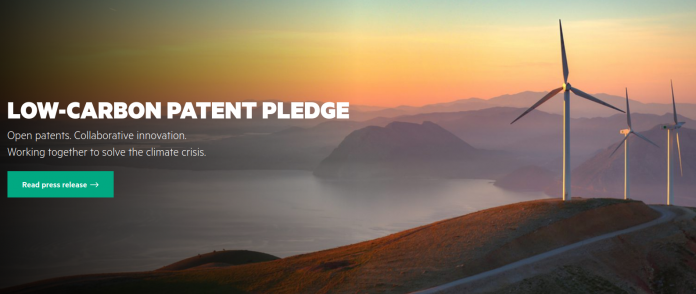 HPE, Facebook e Microsoft presentano Low-Carbon Patent Pledge