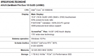 ZenBook Pro Duo 15 UX582