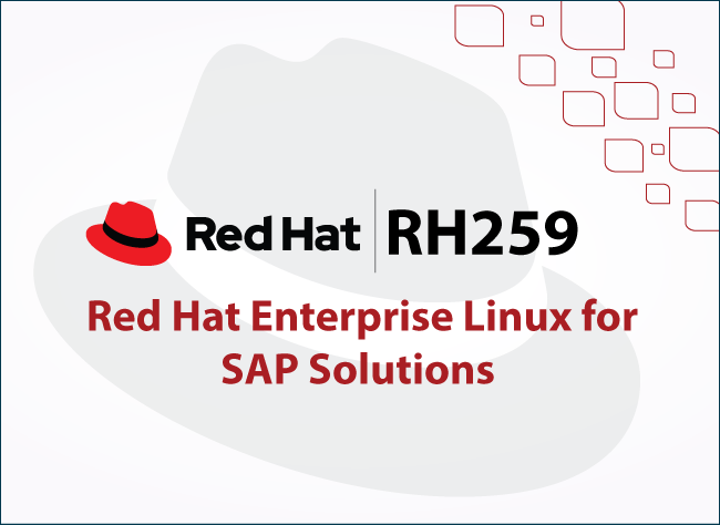 Red Hat Enterprise Linux for SAP Solutions Red Hat Enterprise Linux for SAP Solutions