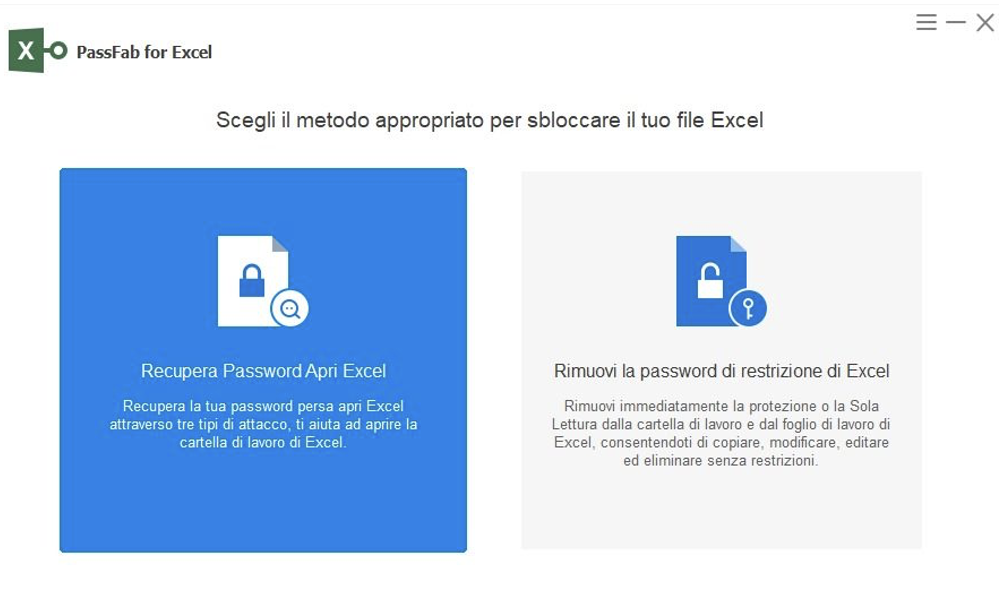 password passfile per excel