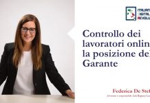Controllo dei lavoratori online: la posizione del Garante controllo dei lavoratori online