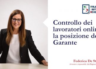Controllo dei lavoratori online: la posizione del Garante controllo dei lavoratori online