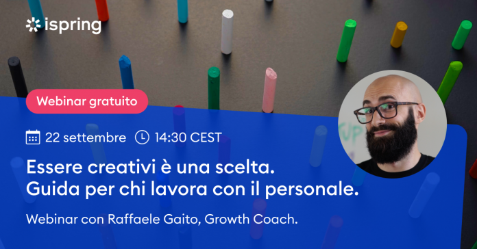 Essere creativi è una scelta. Guida per chi lavora con il personale