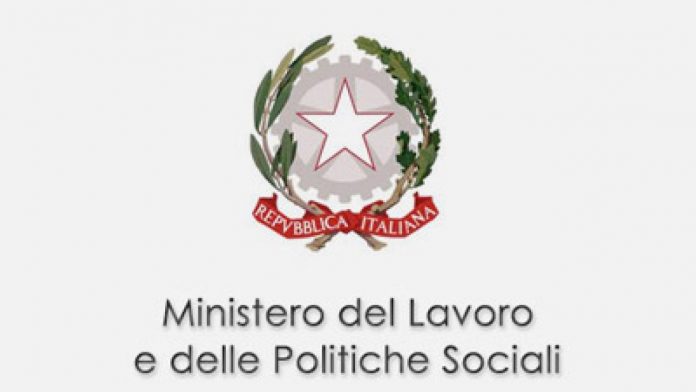 Ministero del Lavoro e delle Politiche Sociali Ministero del Lavoro e delle Politiche Sociali