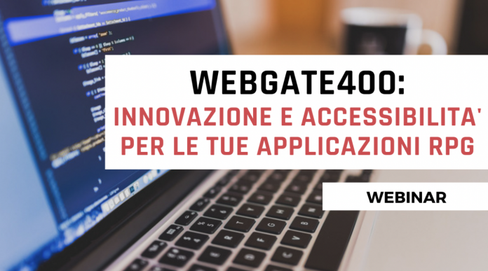 Webgate400: Innovazione e accessibilità per le tue applicazioni RPG Webgate400: Innovazione e accessibilità per le tue applicazioni RPG