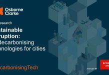 Ridurre l’impronta di carbonio delle città: presentate 12 tecnologie ridurre l'impronta di carbonio delle città