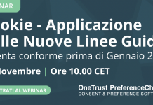 Cookie: come applicare le nuove linee guida del Garante. Scoprilo in un webinar gratuito! Cookies: come applicare le nuove linee guida del Garante. Scoprilo in un webinar gratuito!