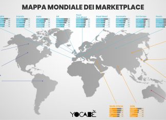 mappa mondiale dei marketplace