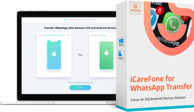 iCareFone per WhatsApp Transfer
