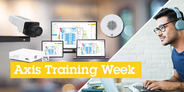 Axis Communications Training Week Lab: 5 giorni di formazione gratuita Axis Communications Training Week Lab: 5 giorni di formazione gratuita
