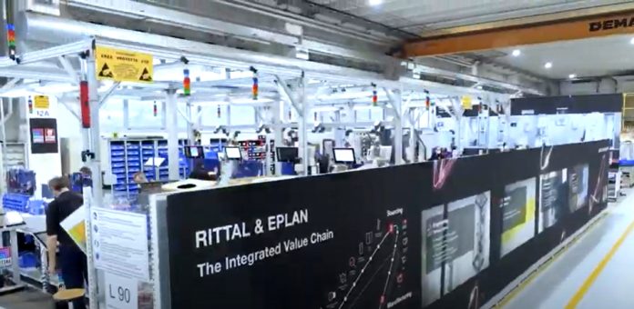Rittal ed EPLAN realizzano Linea 90: la fabbrica intelligente completamente integrata Rittal ed EPLAN realizzano Linea 90: la fabbrica intelligente completamente integrata
