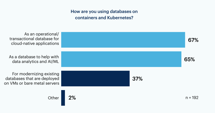 Database su container