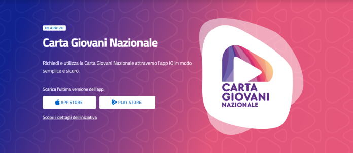 Carta Giovani Nazionale Carta Giovani Nazionale