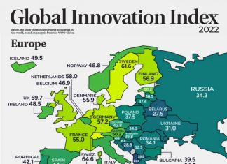 Paesi più innovativi al mondo