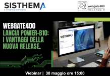 Power-B10: i vantaggi della nuova release del software Webgate400 in un webinar Power-B10
