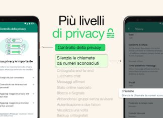 WhatsApp silenzia le chiamate da numeri sconosciuti WhatsApp