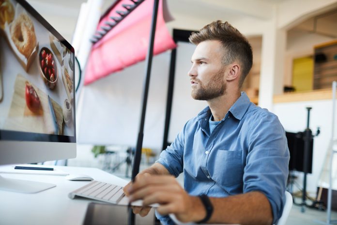 Photographer Editing Photos