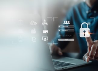 User authentication system with username and password, cybersecu
