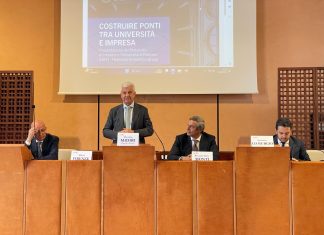 L’università di Palermo e EHT si uniscono per promuovere innovazione e imprenditorialità Da sx Firenze, Midiri, Monti, Lo Burgio