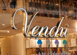 Rome,,Italy,-,August,16,,2017:,Venchi,Chocolate,Store.,Venchi