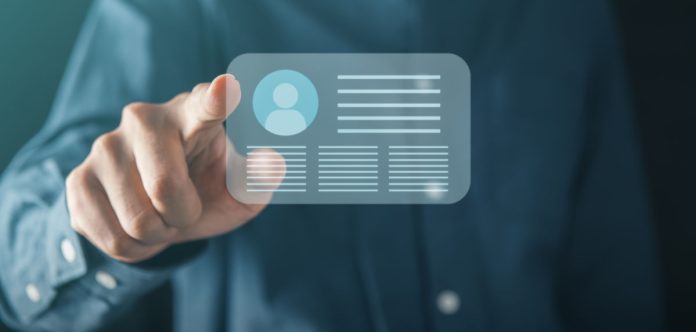 Businessman,And,Digital,Id,Profile,Card,For,Modern,Business,Authentication Businessman,And,Digital,Id,Profile,Card,For,Modern,Business,Authentication