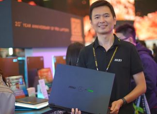 Derek Chen MSI VP of GB and Marketing at Laptop BU