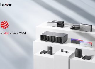 Lexar si aggiudica sette Red Dot Design Award