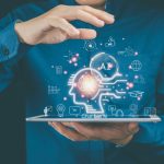 Businessmen,New,Generation,Use,Chatbots,On,Communication,Tools.,Use,The-